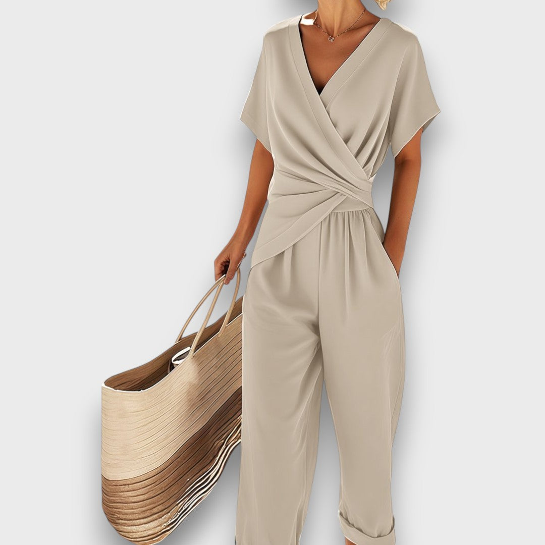 Celira Summery Wrap-Look Jumpsuit