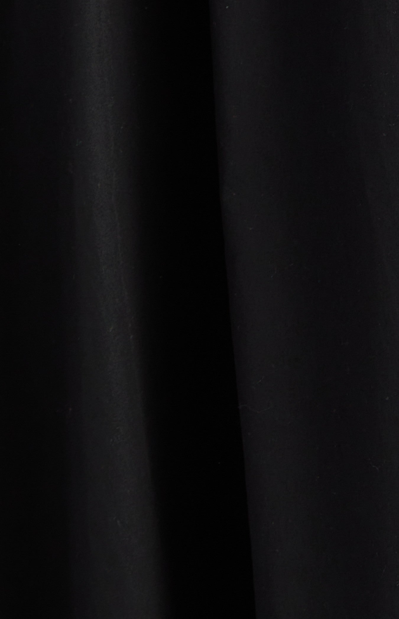 Cotton Contrast Neckline Ruched Bodice Midi Dress