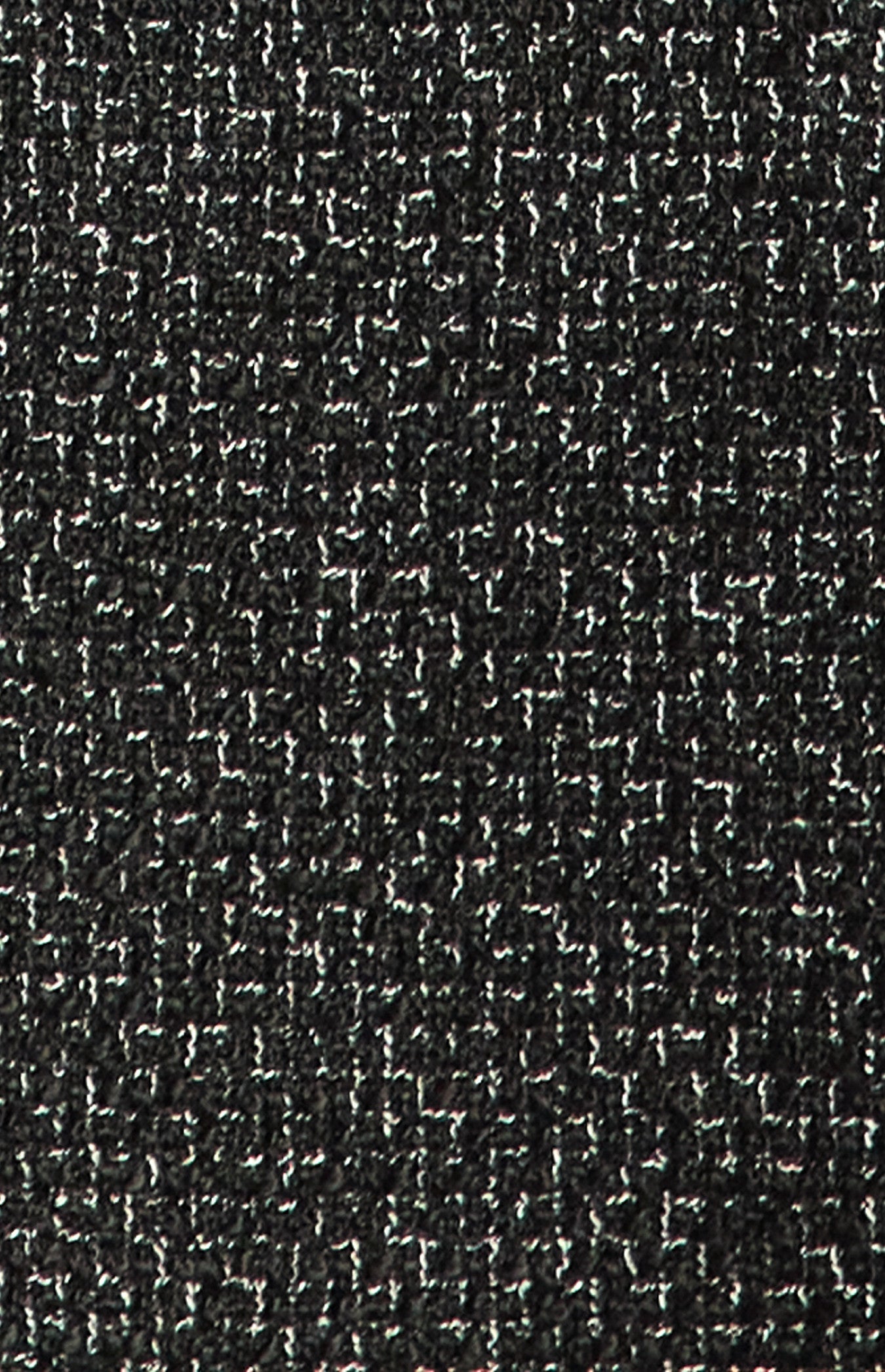 Tweed Mini Dress with Front Buttons and Faux Pocket