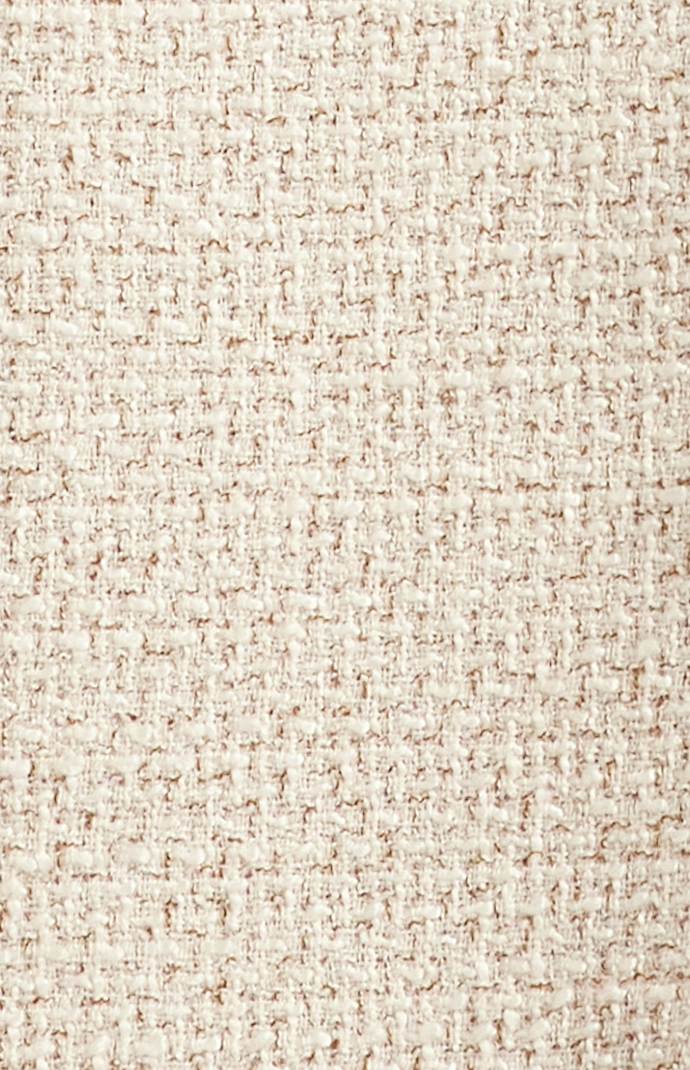 Tweed Mini Dress with Front Buttons and Faux Pocket