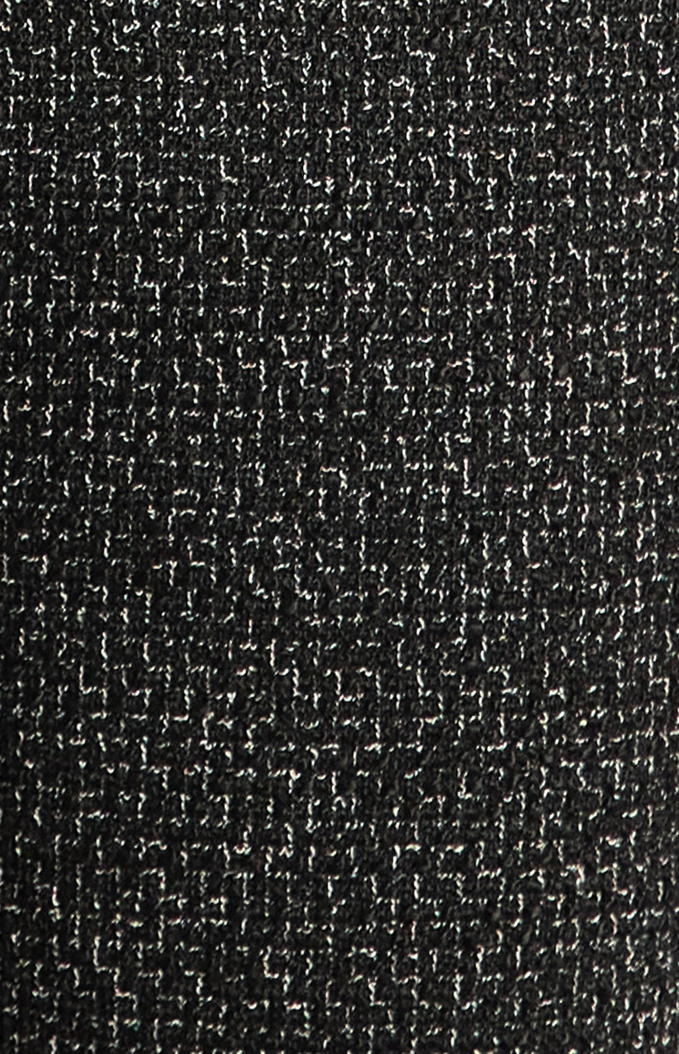 Gold Button Detail Tweed Blazer with Shoulder Pad Insert