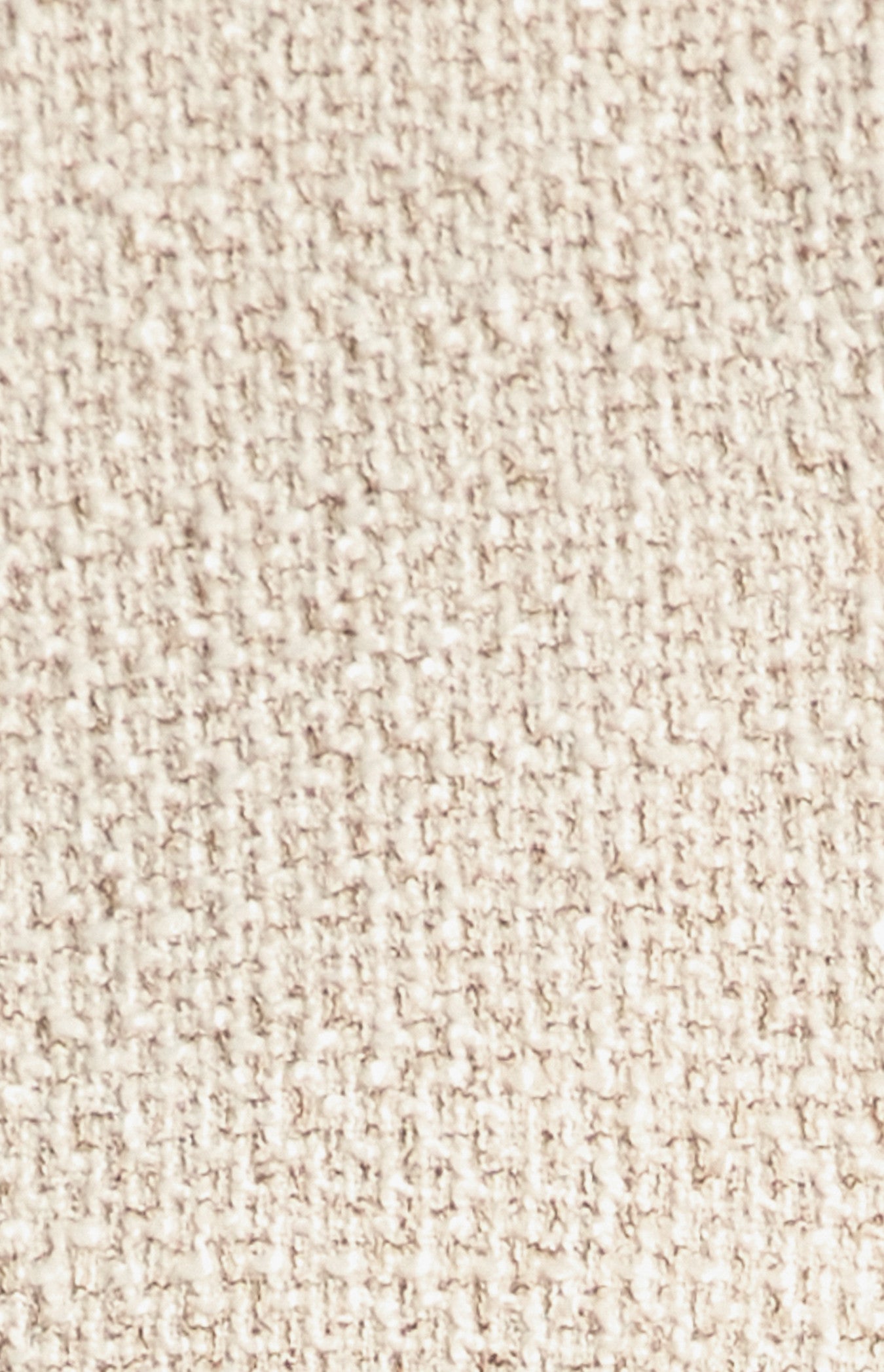 Gold Button Detail Tweed Blazer with Shoulder Pad Insert