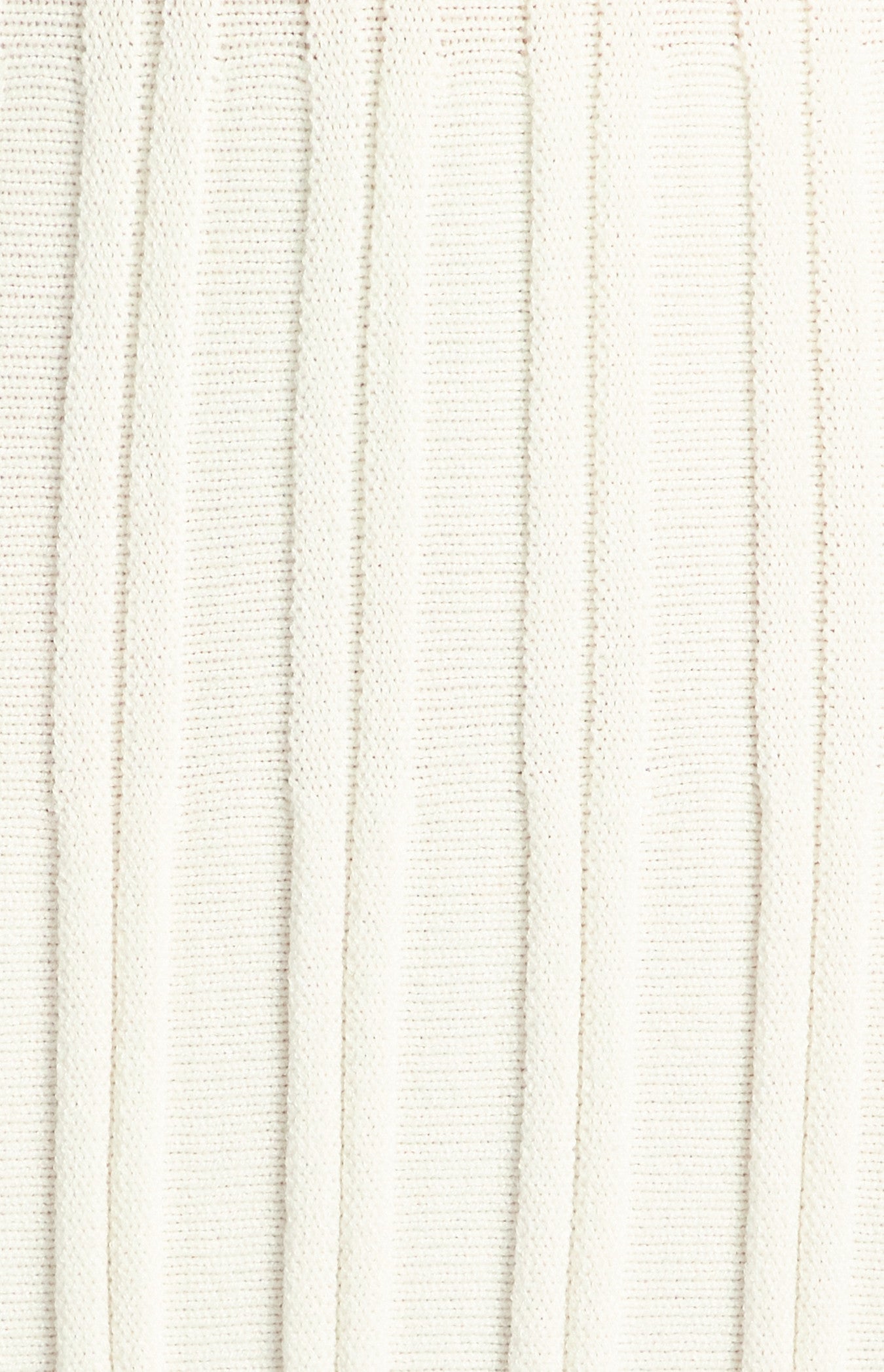 Raised Rib Textured Knit Midi Skirt