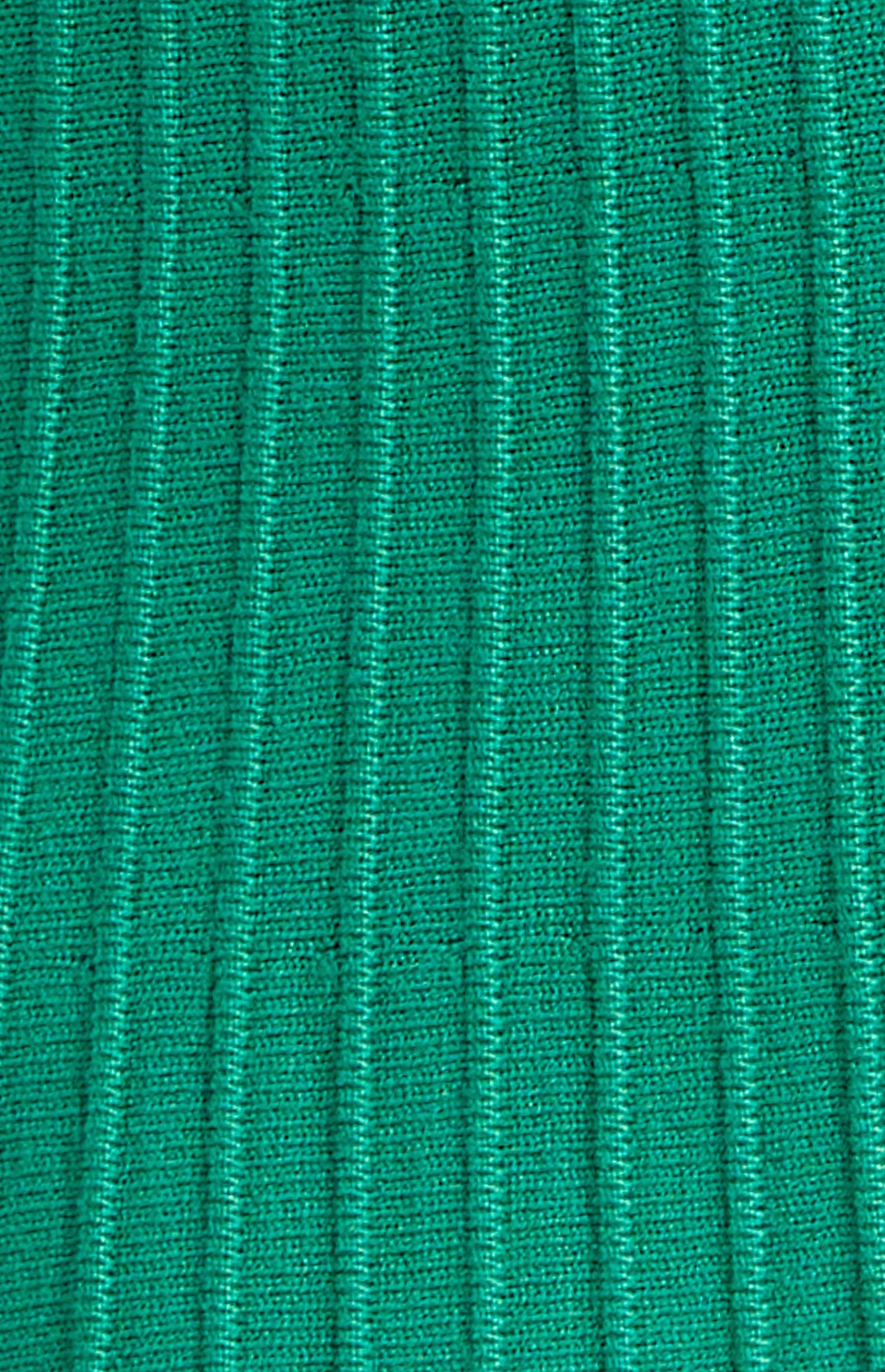 Wide Rib Knit Set with Strapless Top and Skirt