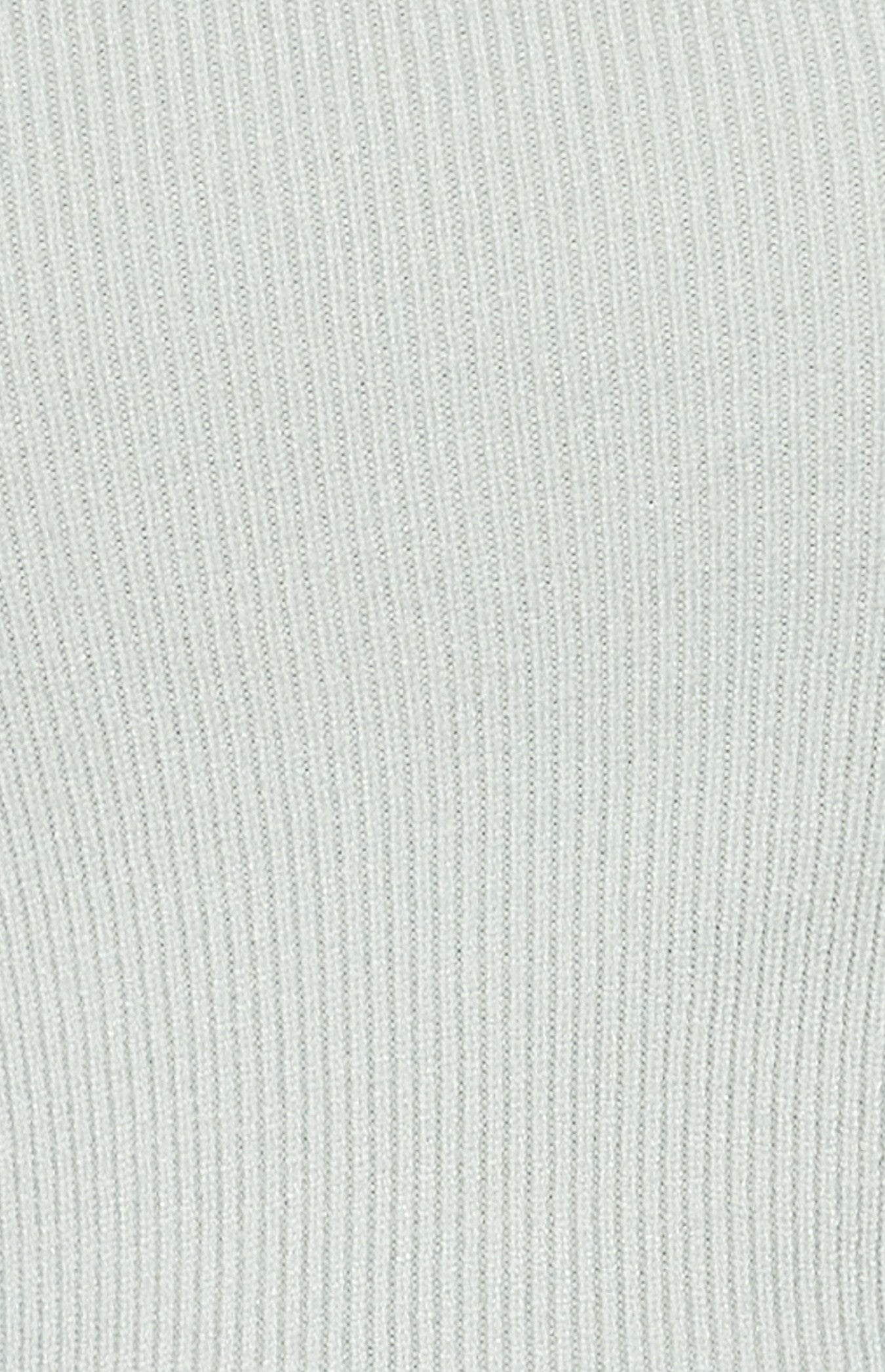 One Shoulder Knit Top with Folded Split Neckline