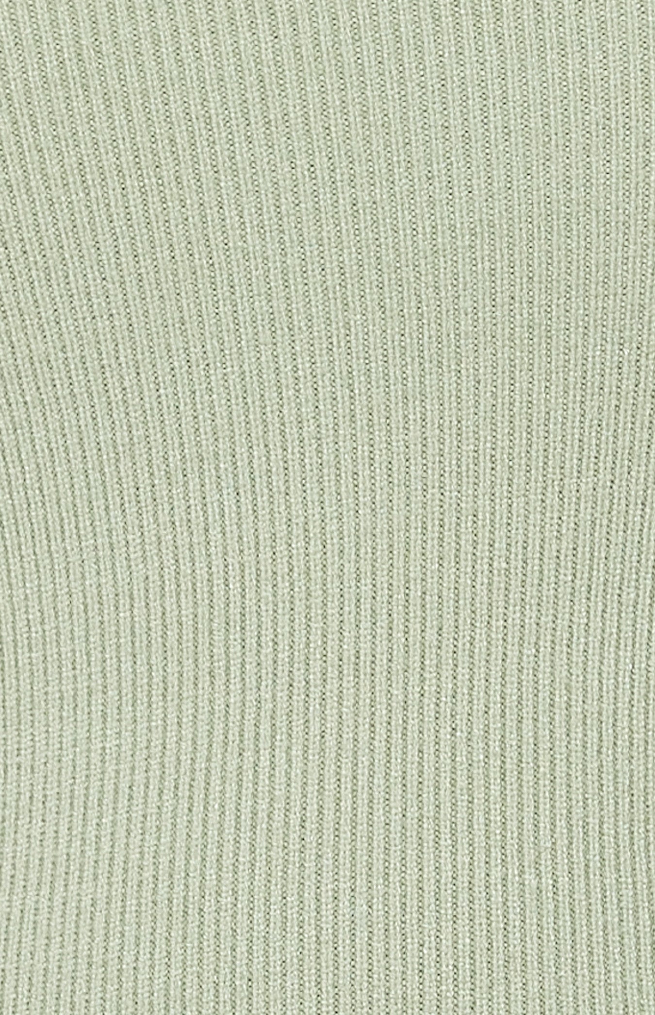 One Shoulder Knit Top with Folded Split Neckline