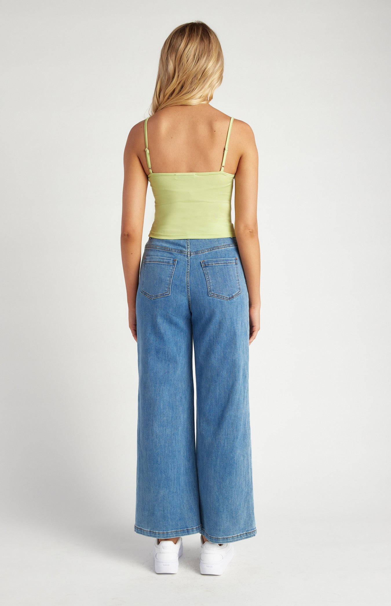 Crochet Knit Top with Slip Cami