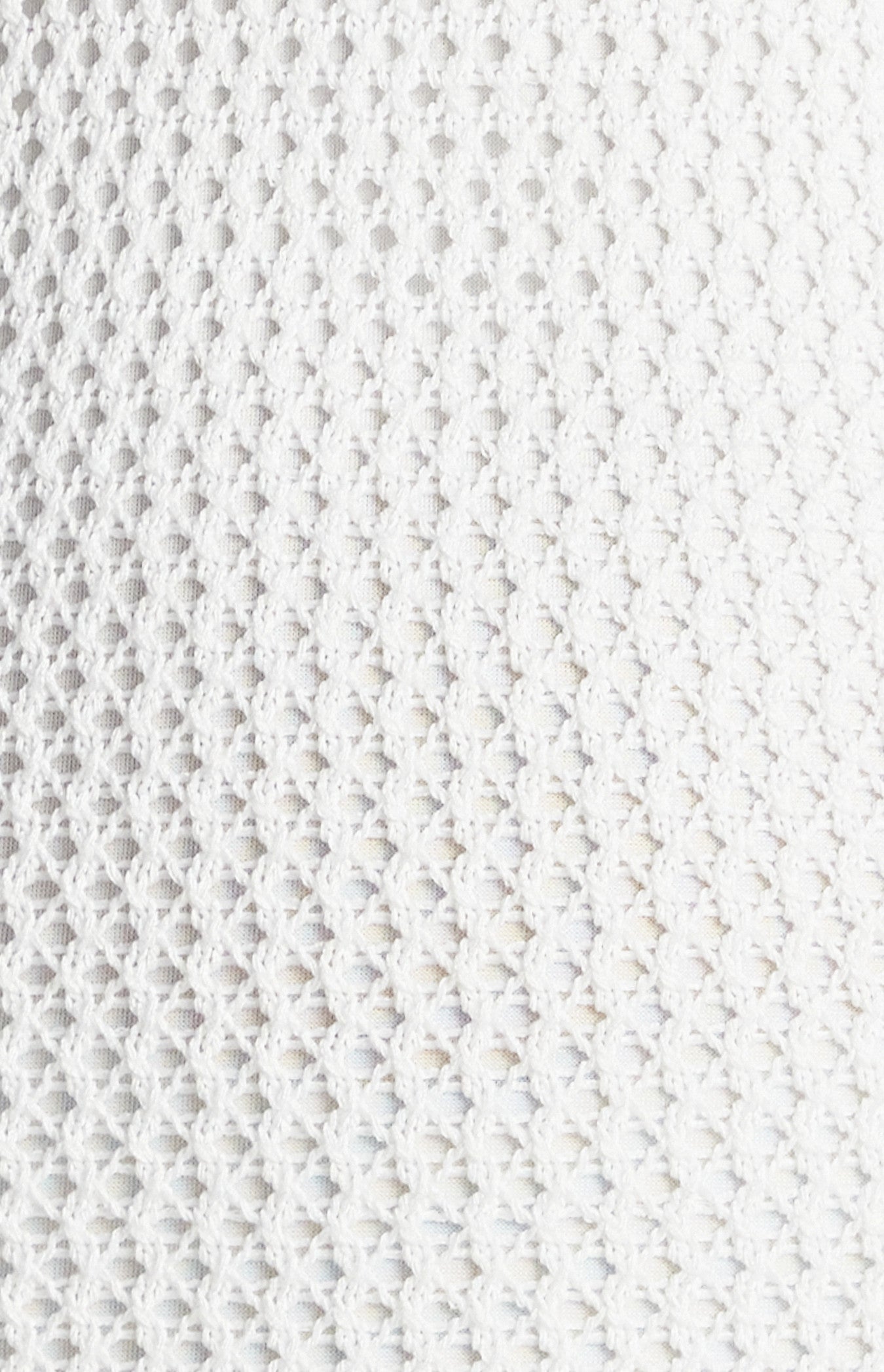 Butterfly Sleeve Crochet Knit Midi Dress