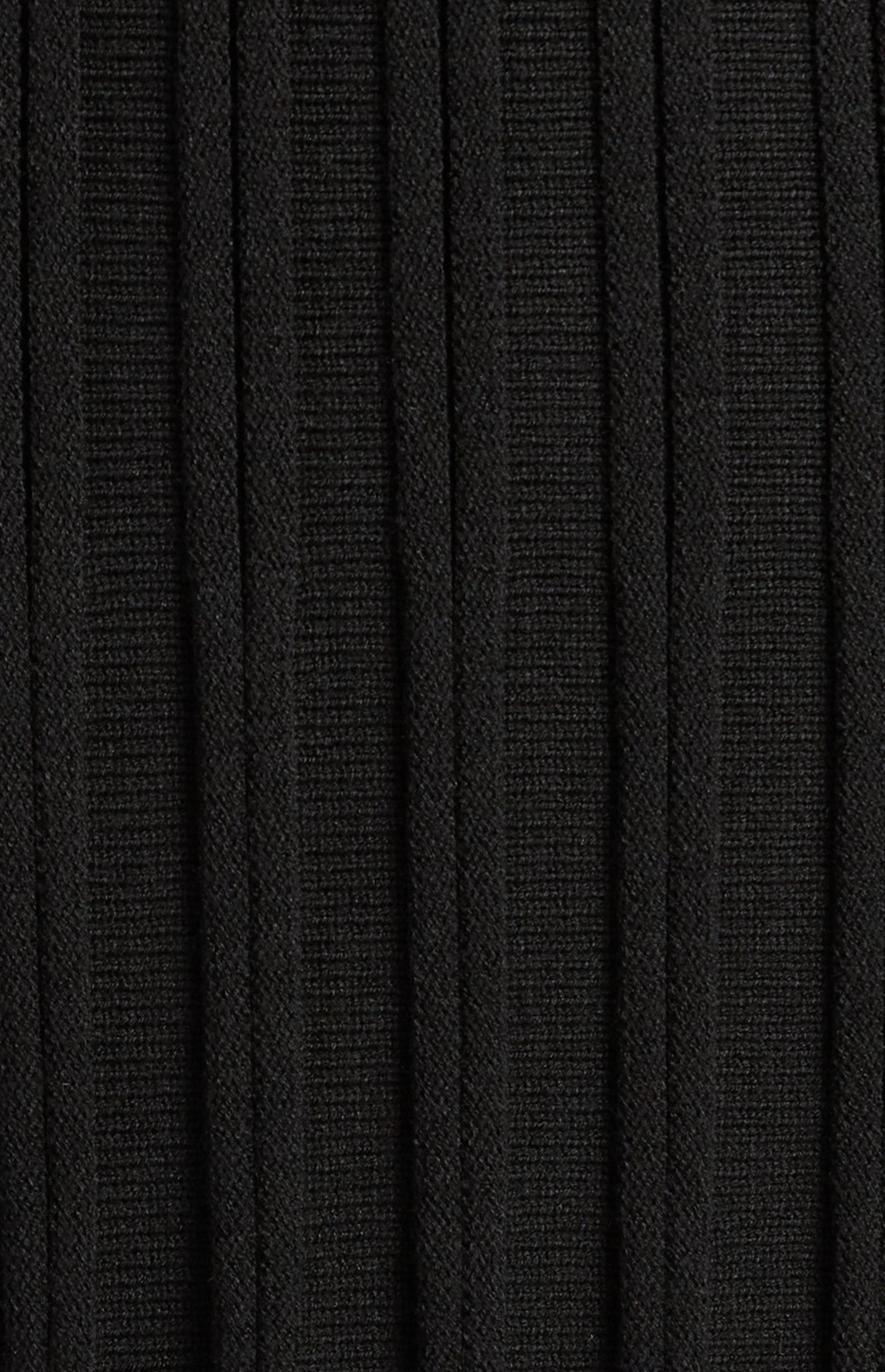 Raised Rib Textured Knit Midi Skirt