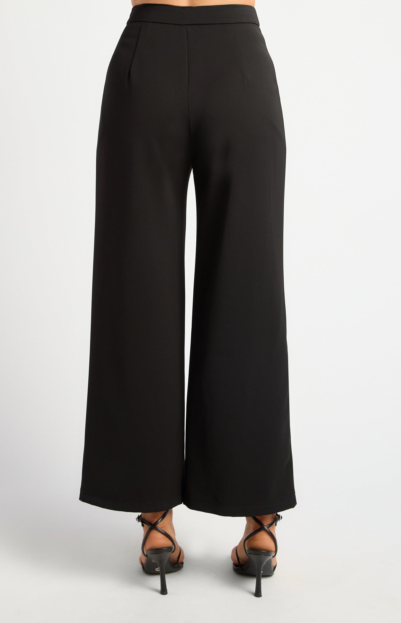 Straight Leg High Waisted Pants