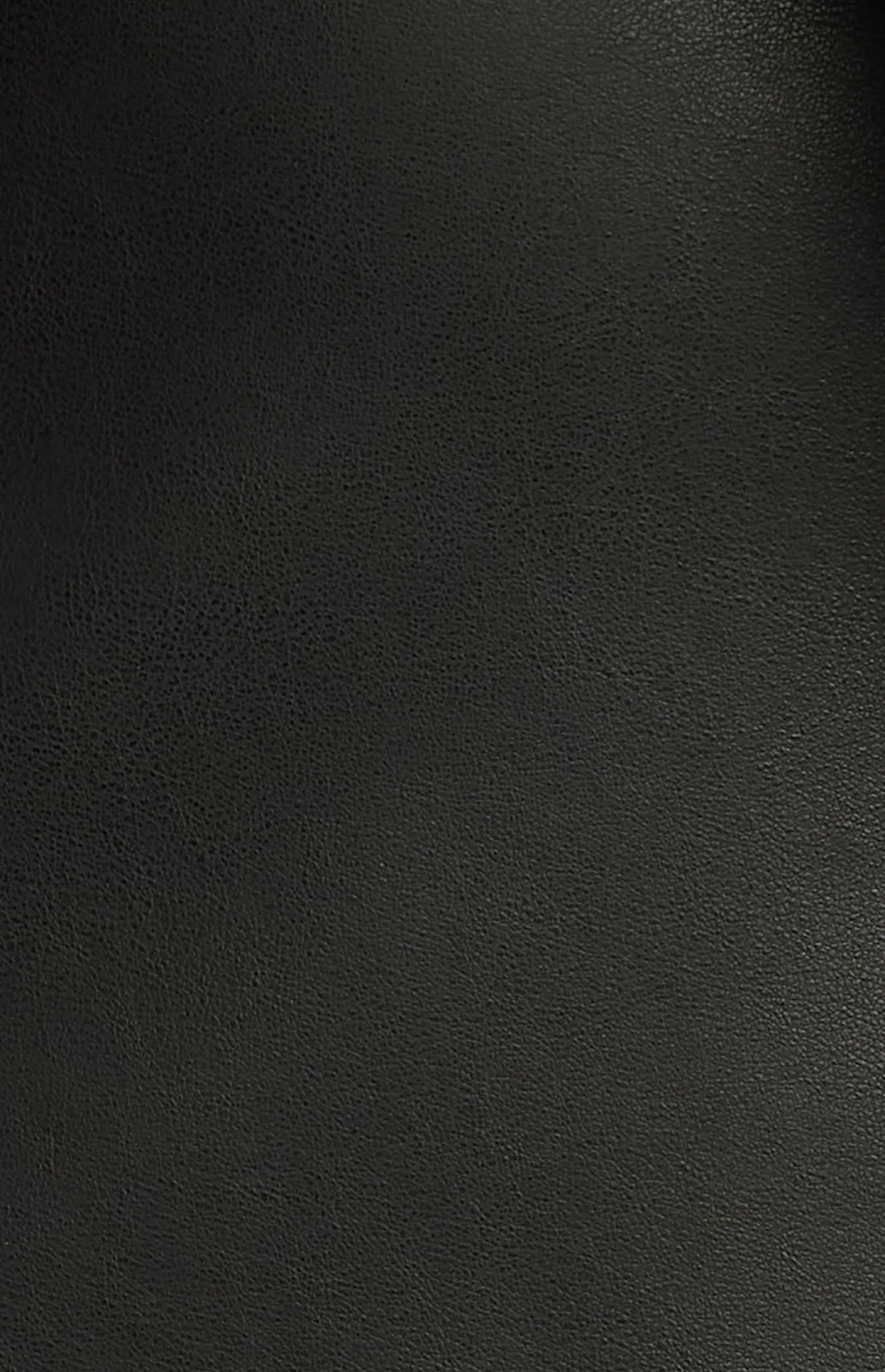 A Line Faux Leather Midi Skirt with Top Stitch Belt Detail