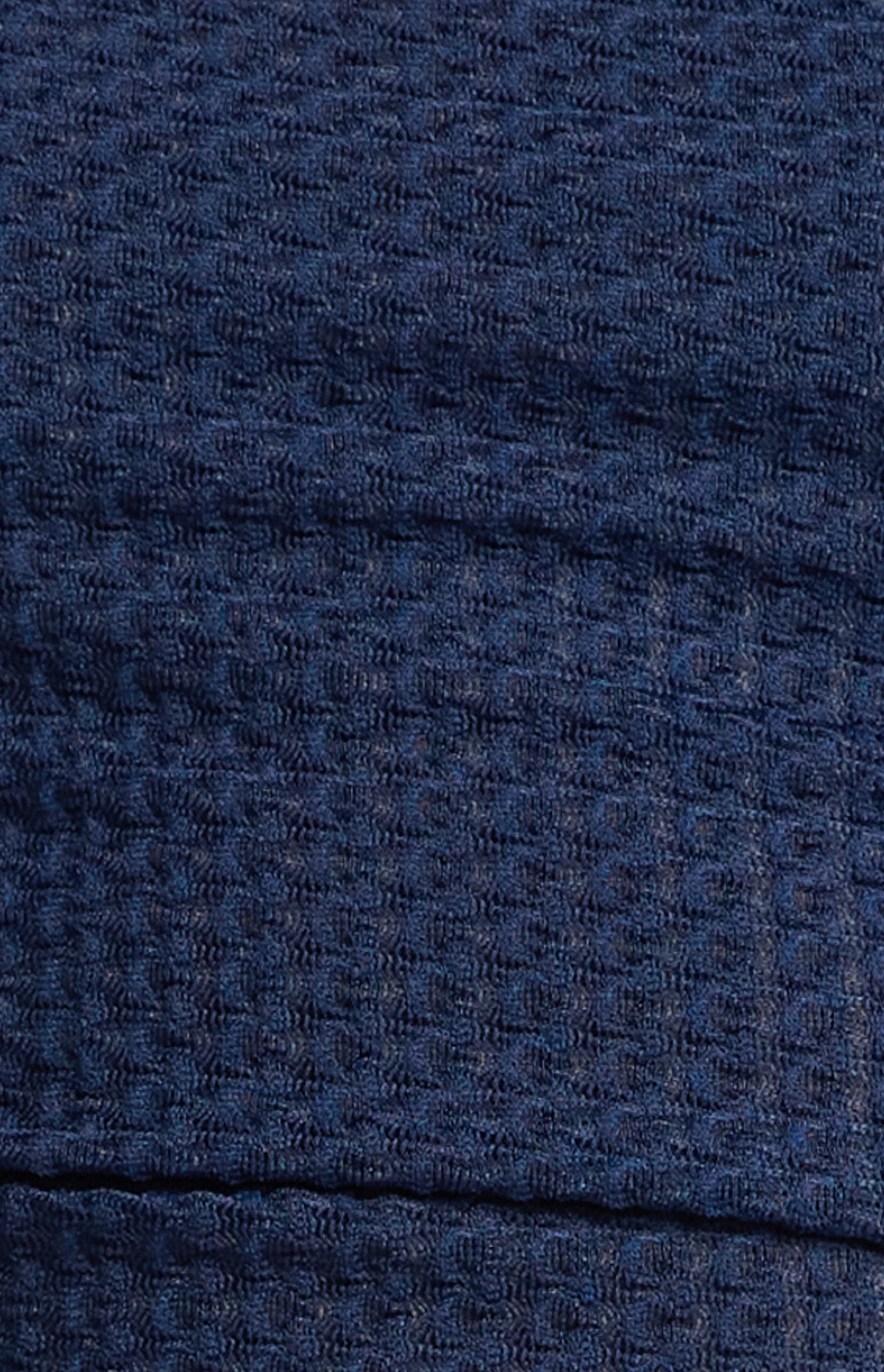 Two Way Wear Pleated Neckline Textured Stretch Jersey Top