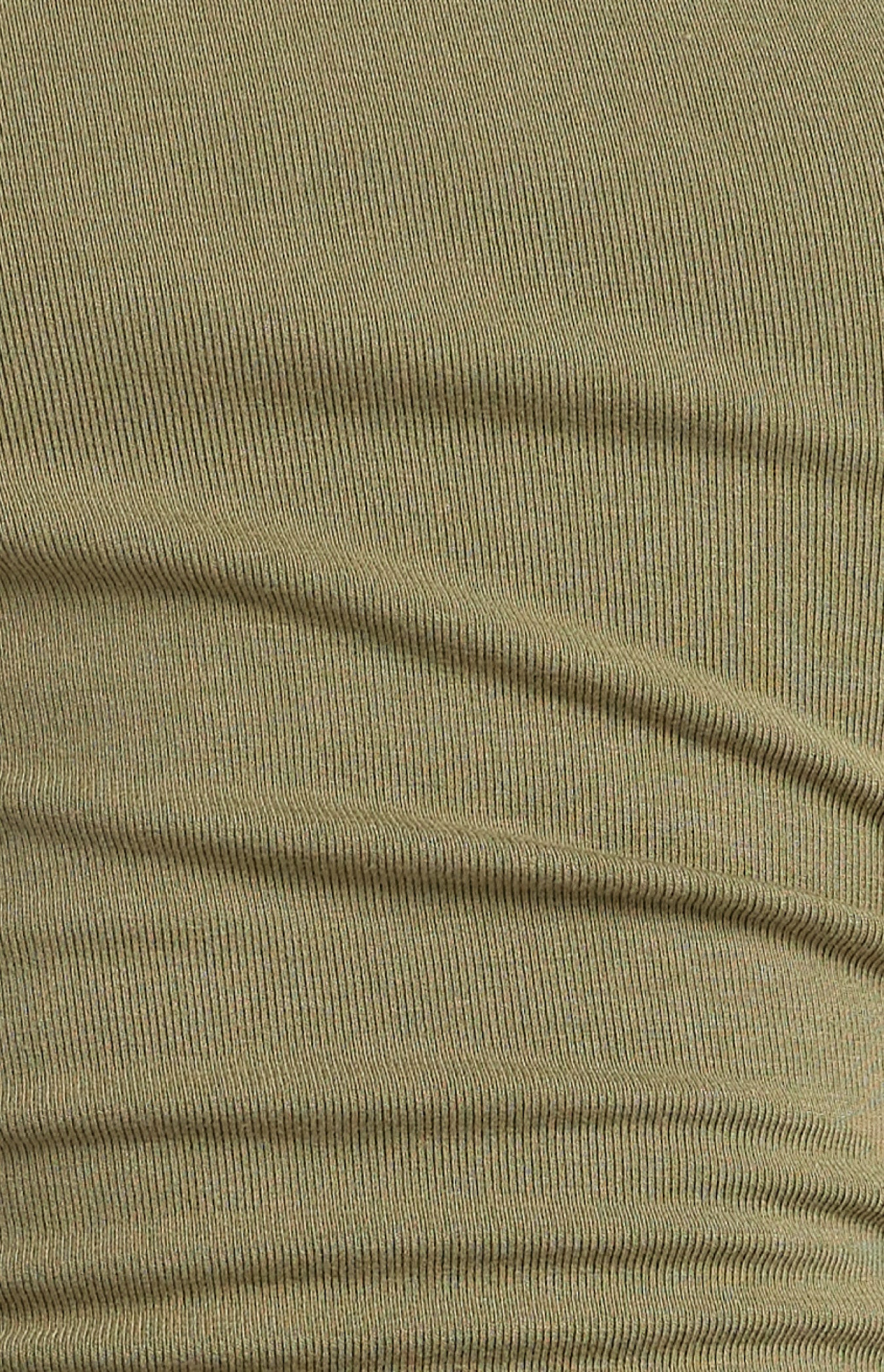 Cross Neck Ruched Detail Jersey Bodysuit