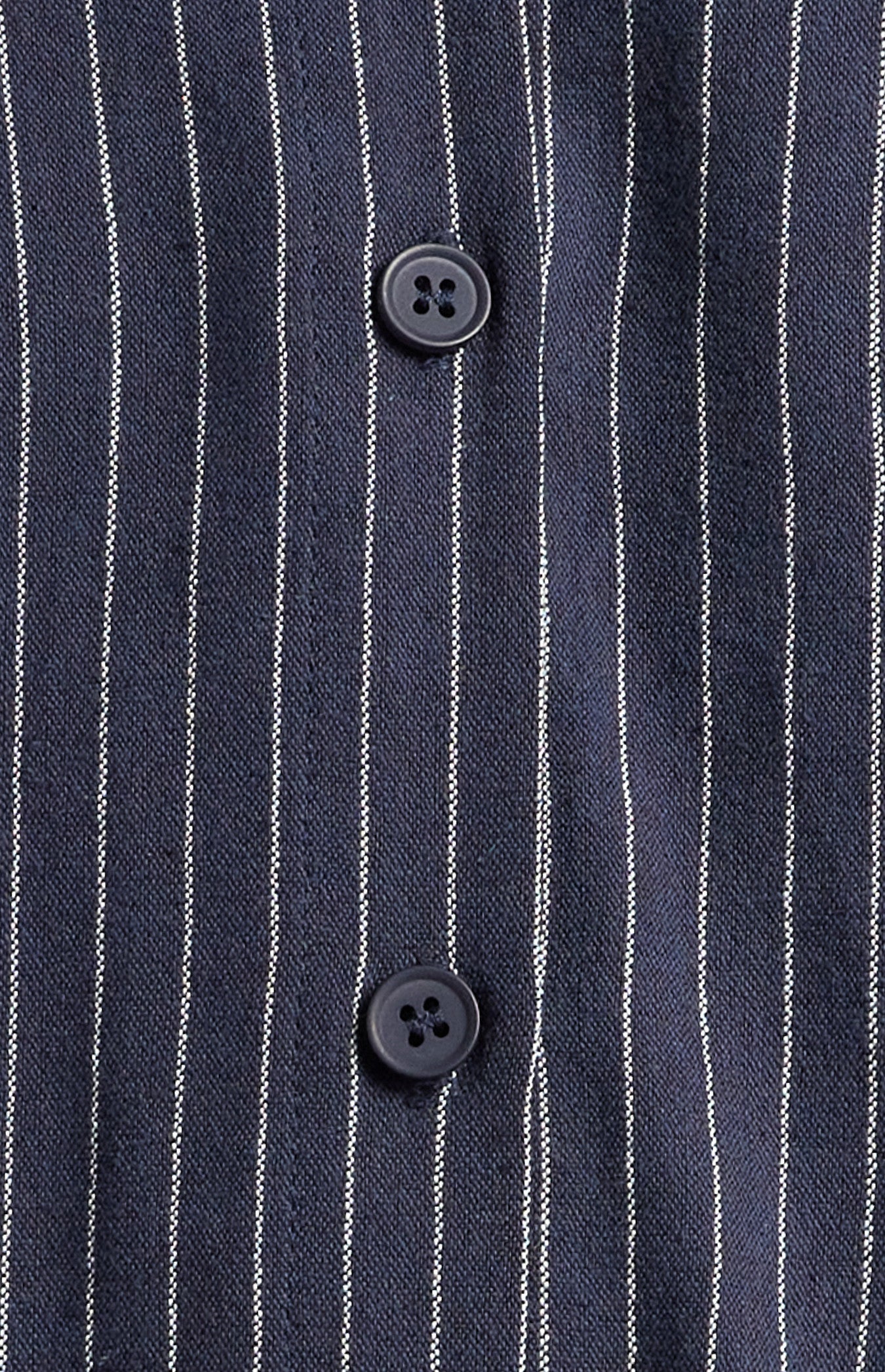 Pin Stripe Button-Up Shirt