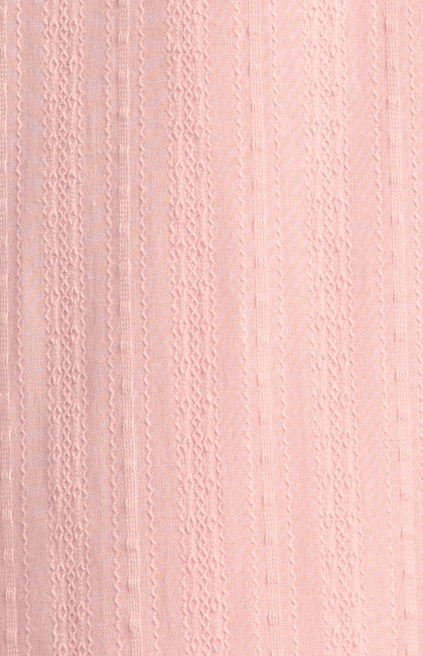 Lace Up Back Detail Embroidered Cotton Maxi Dress