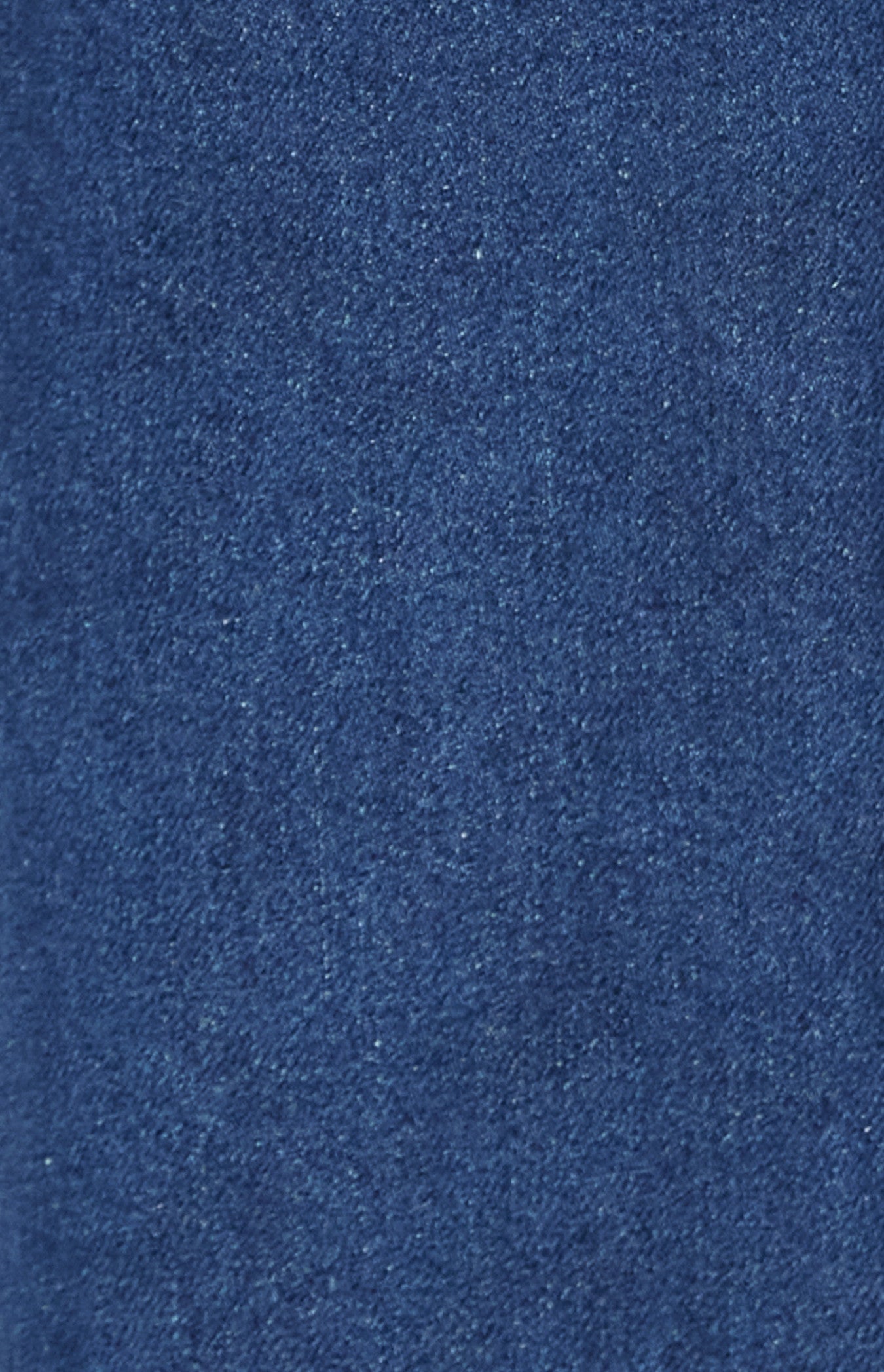 Long Line Denim Coat with Patch Pocket