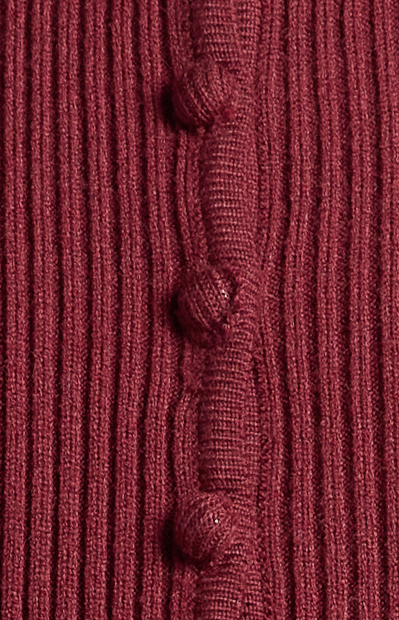 Knit Mini Dress and Cardigan Set with Self-Fabric Buttons