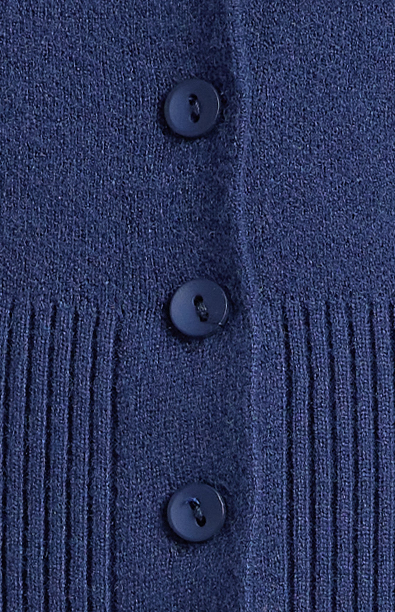 Cinch Waist Ribbed Detail Button-Up Cardigan