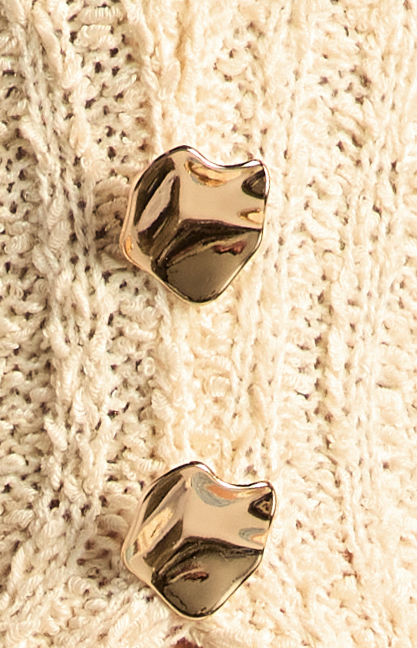 Racer Neckline Soft Knit Top