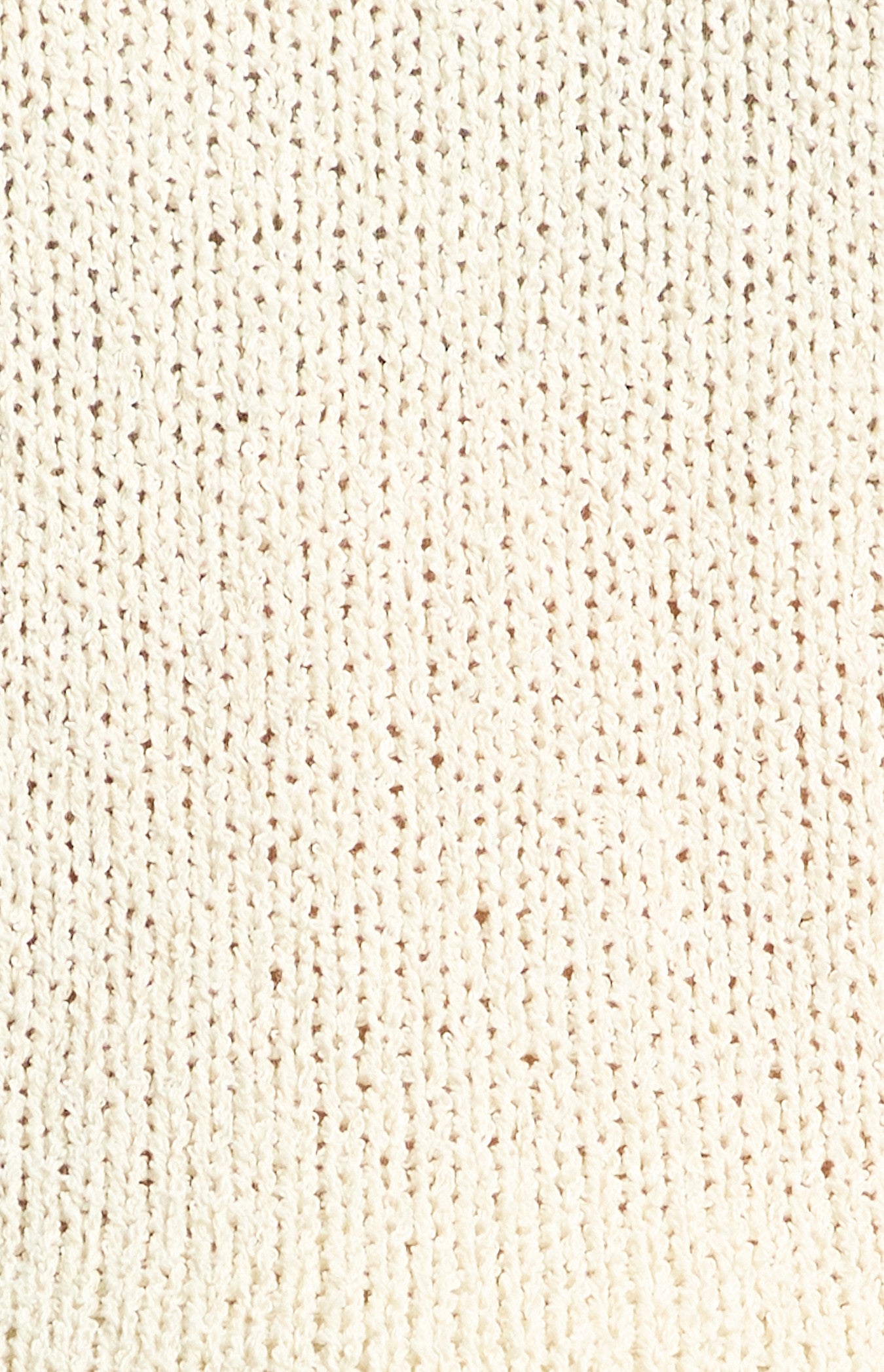 Crochet Cap Sleeves Relaxed Knit Top