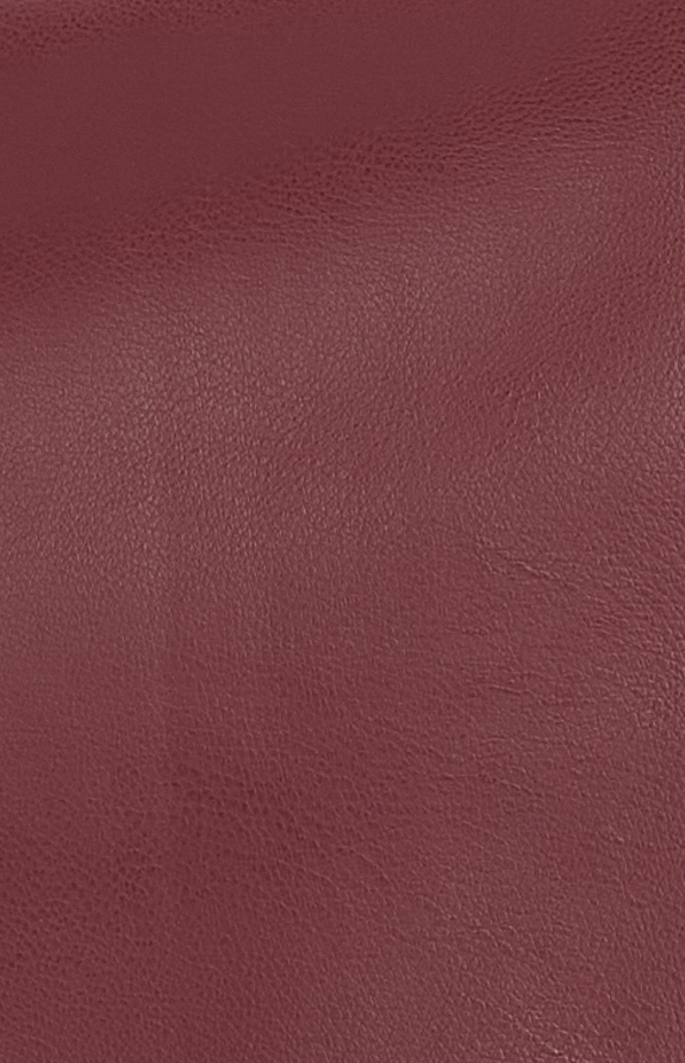 Faux Leather Ruched Seam Detail Mini Skirt