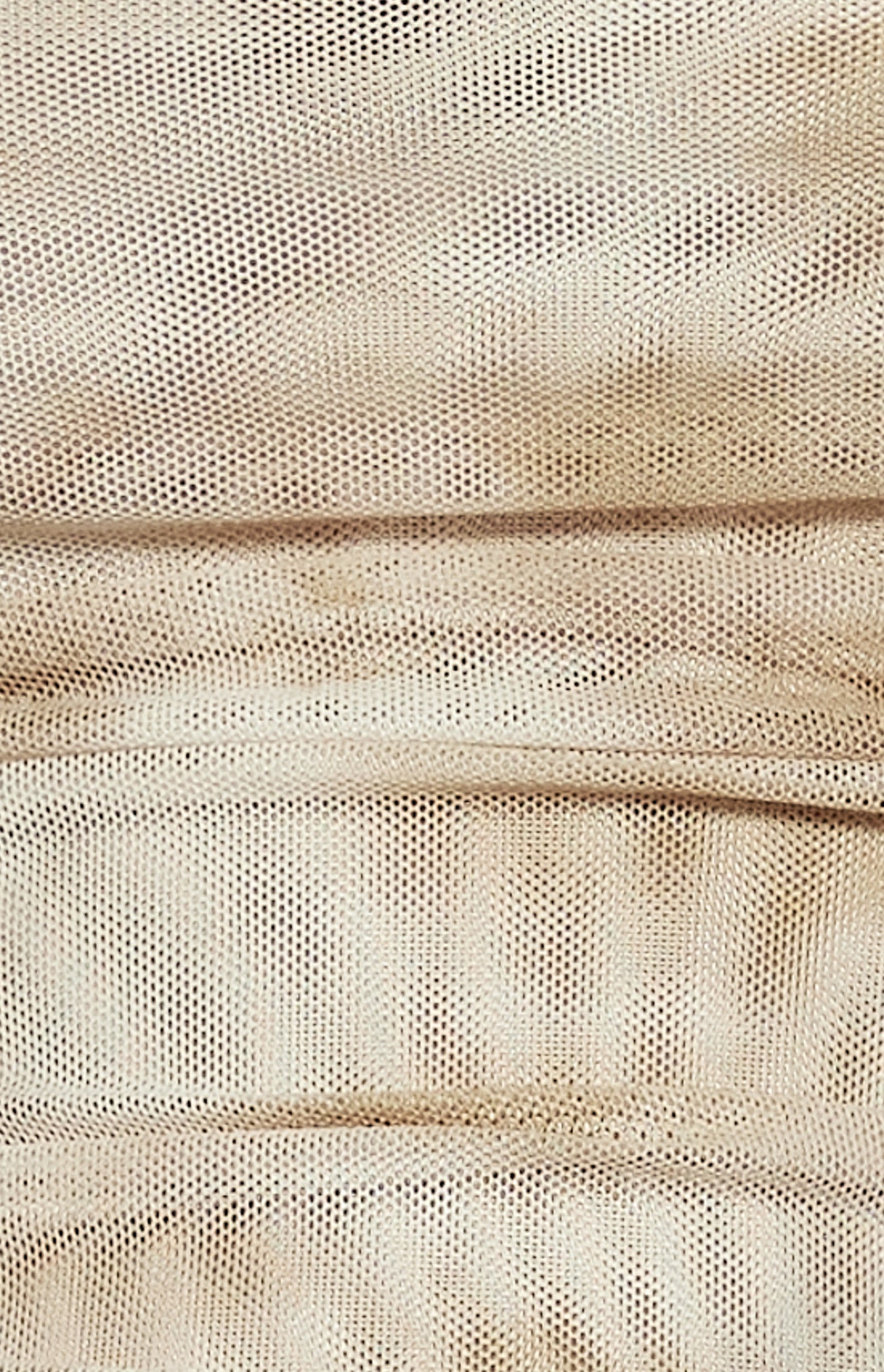 Swirl Print Off-the-Shoulder Mesh Top