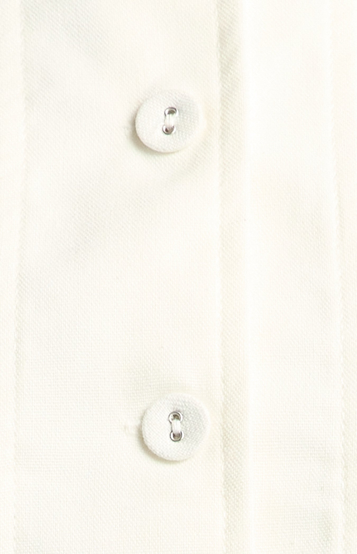 Cotton Linen Button Up Vest Top with Curved Hem