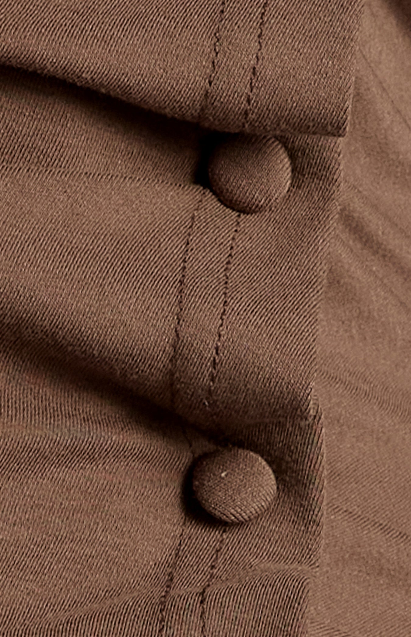 Asymmetric Neckline Jersey Top with Button Ruffle Feature