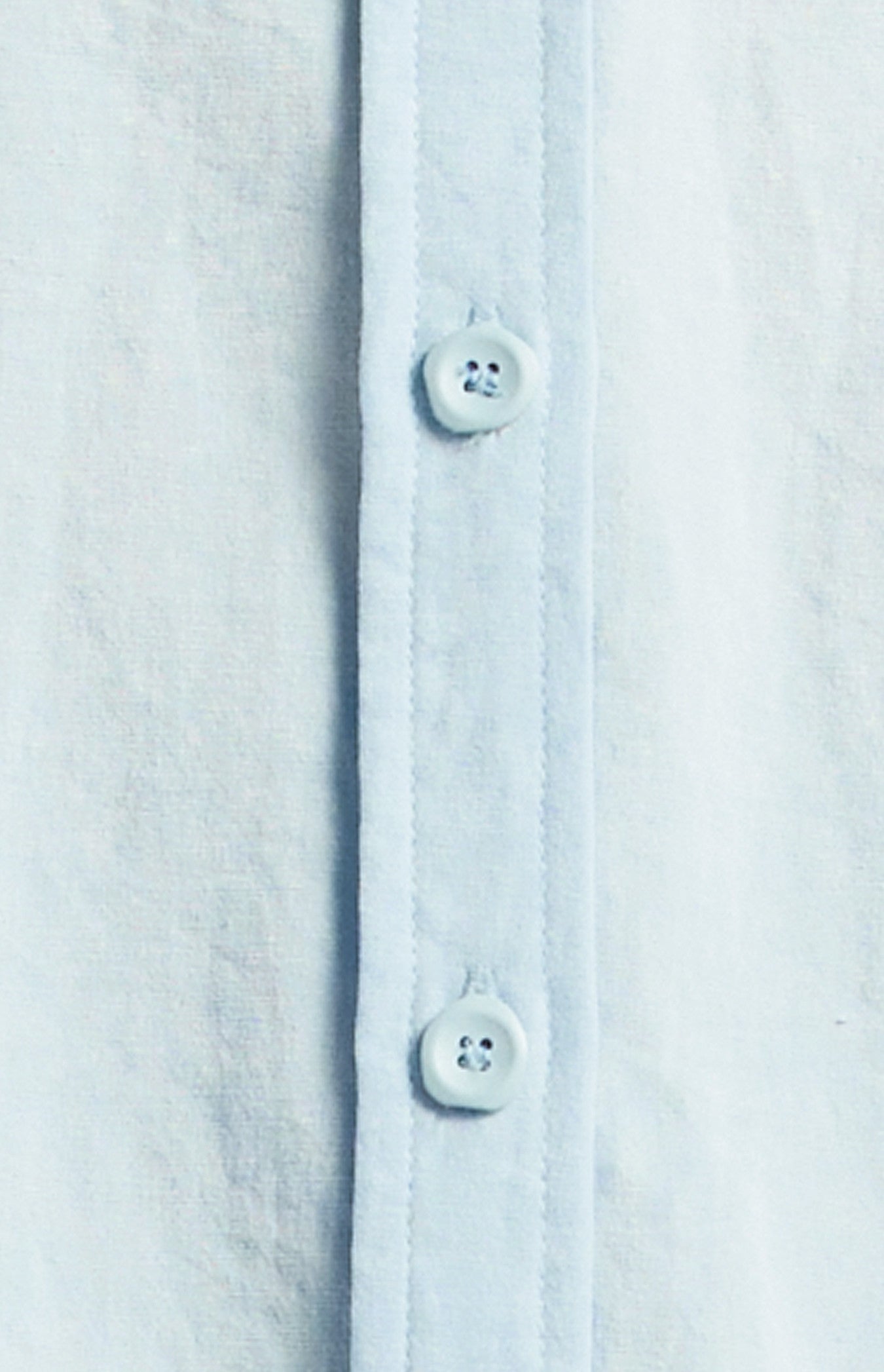 Oversized Cotton Blend Button-Up Shirt with Front Pocket Detail