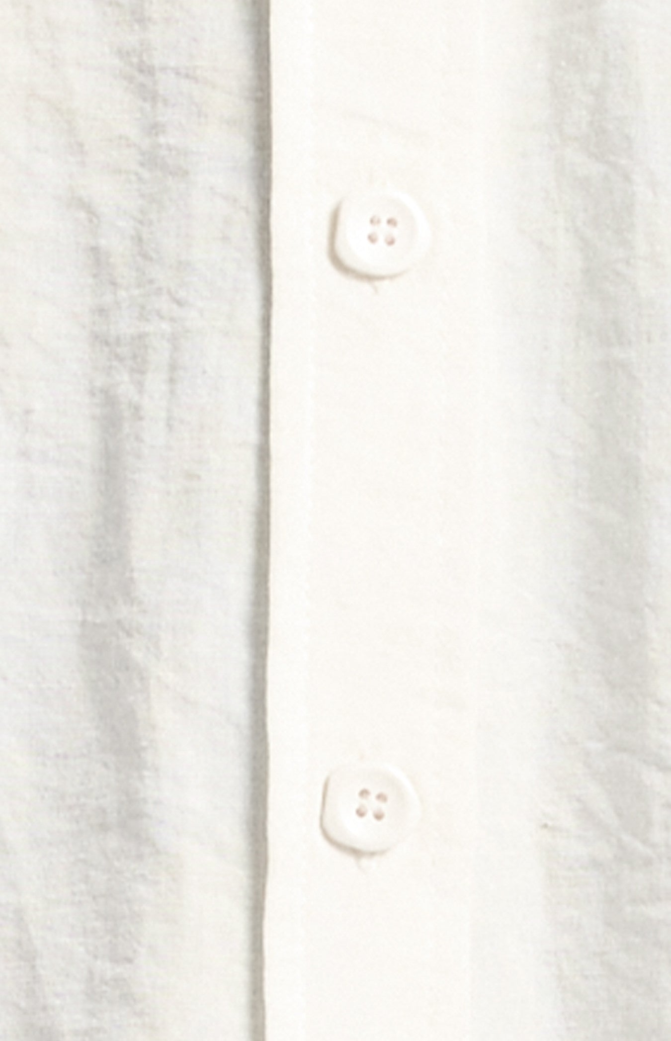 Oversized Cotton Blend Button-Up Shirt with Front Pocket Detail