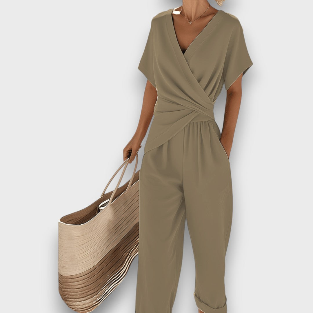Celira Summery Wrap-Look Jumpsuit