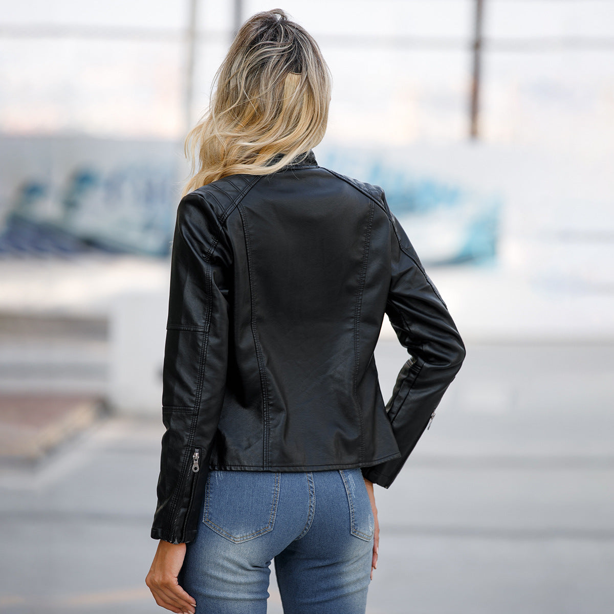 European Style Leather Jacket