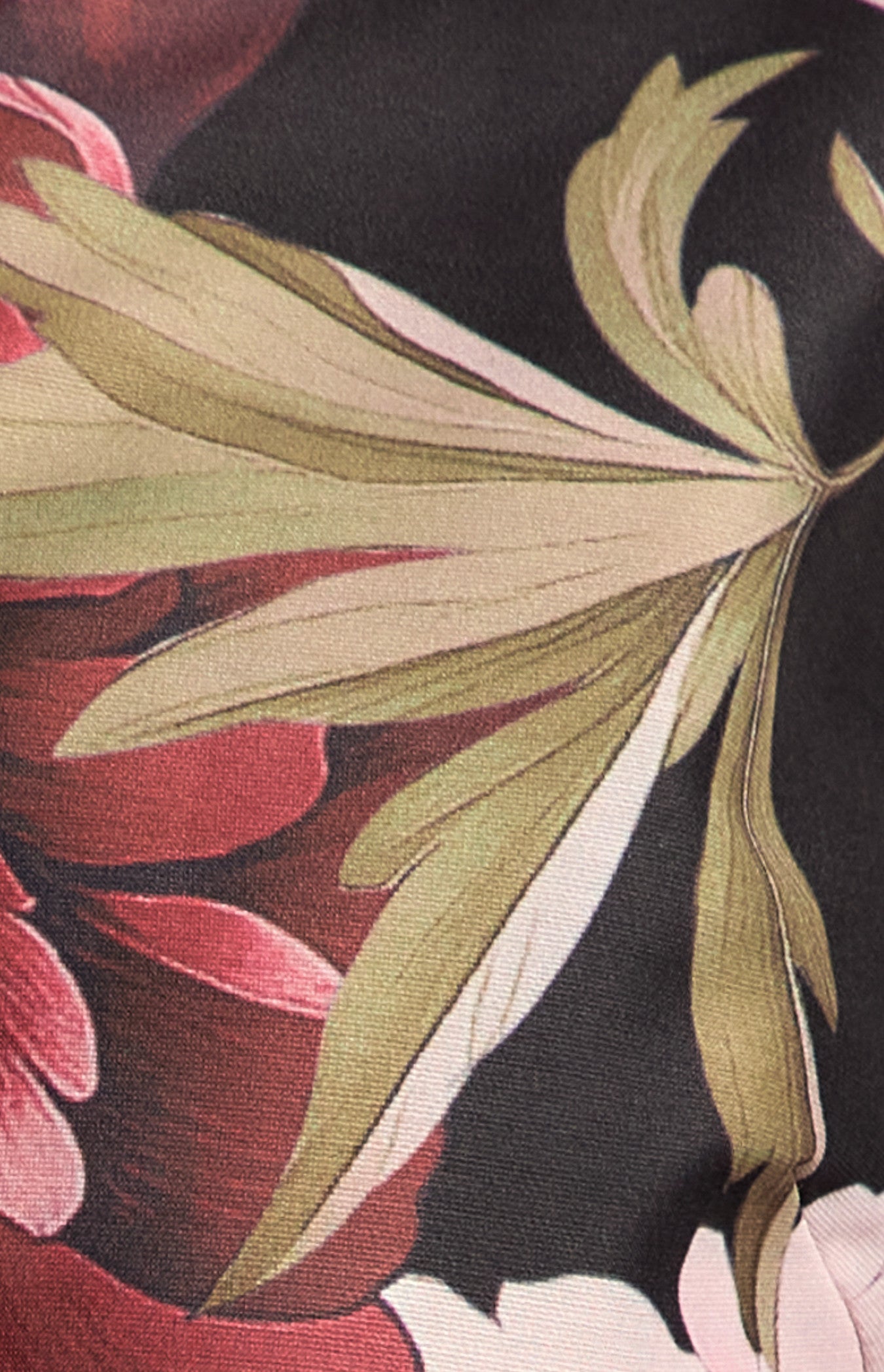 Exclusive Floral Print Asymmetric Tiered Hem Midi Dress