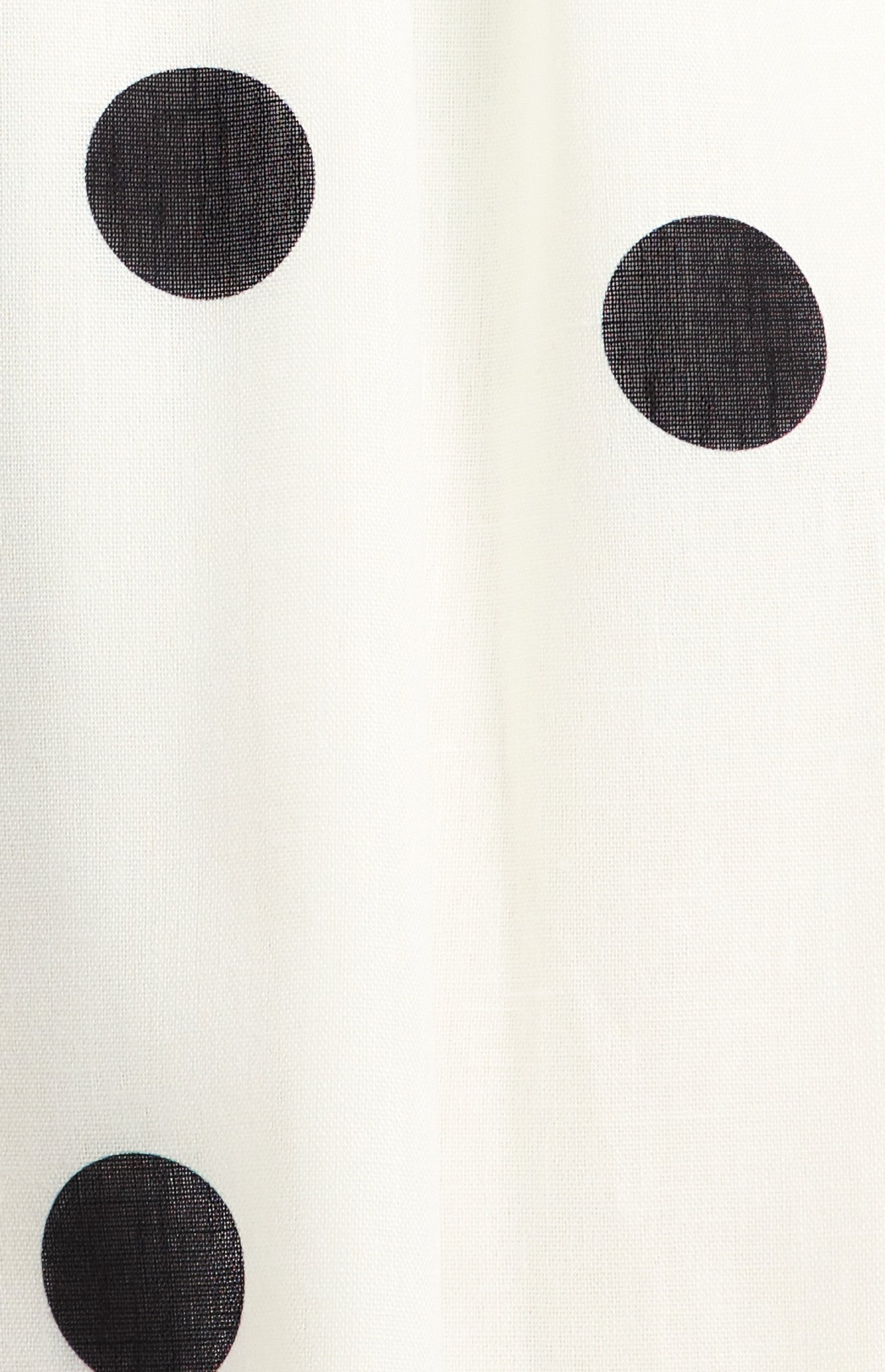 Polkadot Folded Neckline Midi Dress with Pockets